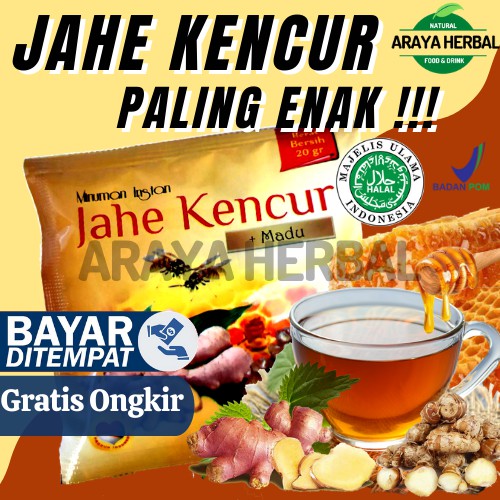 

Jahe Kencur Bubuk Minuman Herbal Jamu Madura Kuat Madu Kondang Food