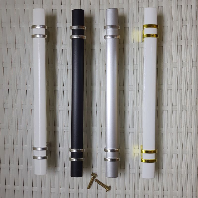 Handle Polos Cincin 160mm Premium - Handle Plastik - Handle Bintik - Handle Pintu - Handle Lemari - 