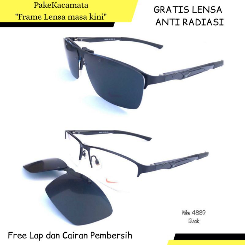 [Paket Kacamata] FRAME CLIP ON NIKE