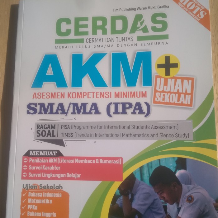 Jual Akm Cerdas Cermat Dan Tuntas Sma Ipa Kunci Jawaban Murah Ori