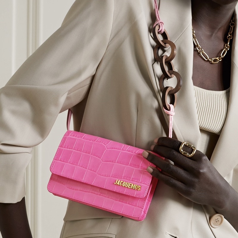 Original Jacquemus Le Riviera Ring Handle Bag