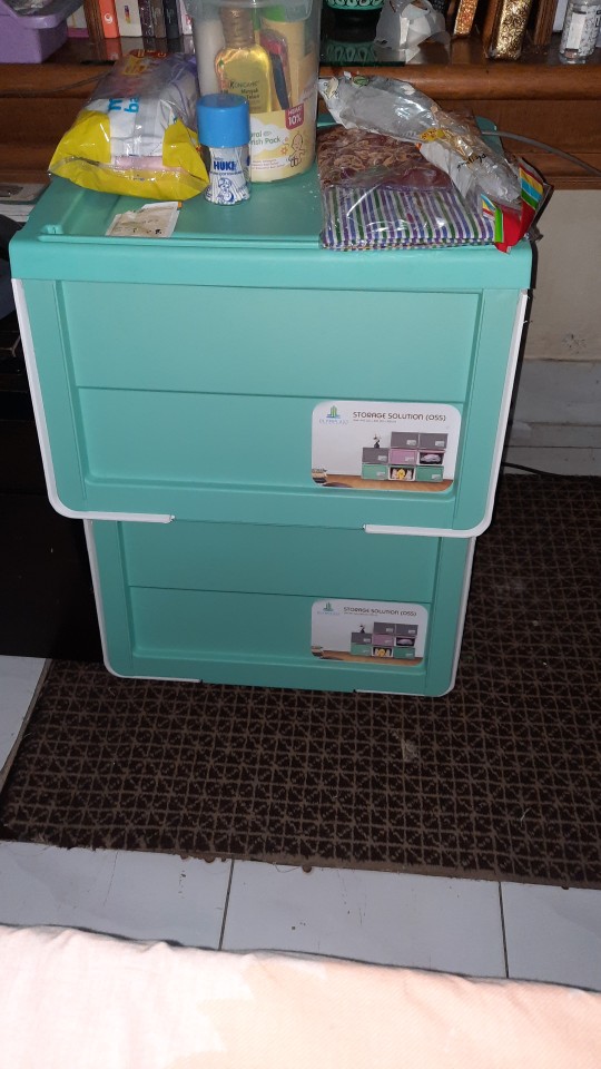 Rak Kotak Penyimpanan Olymplast Oss / Olymplast Storage Solution / Organizer Rak Kotak