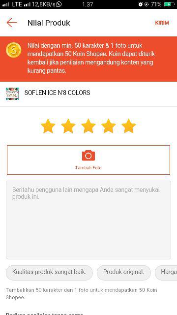 Soflen Ice N8 Colors