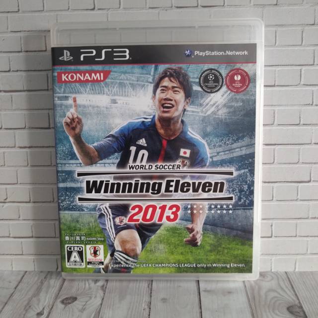 BD CD KASET ORIGINAL PS3 Winning eleven 2013 Usa Bahasa Inggris Lengkap manual book