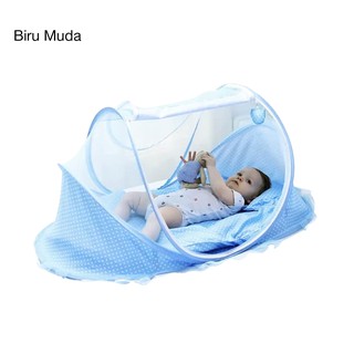 Kelambu Bayi musik series 3in1 dengan kasur dan bantal set Murah