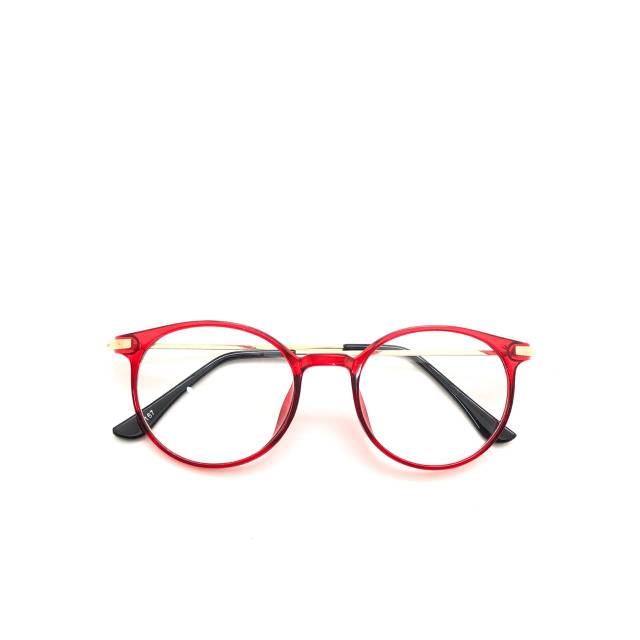 Frame Kacamata Bulat, Kaca mata Wanita, Kacamata Vintage, Kaca mata Trendy, Kacamata Elegant 8167