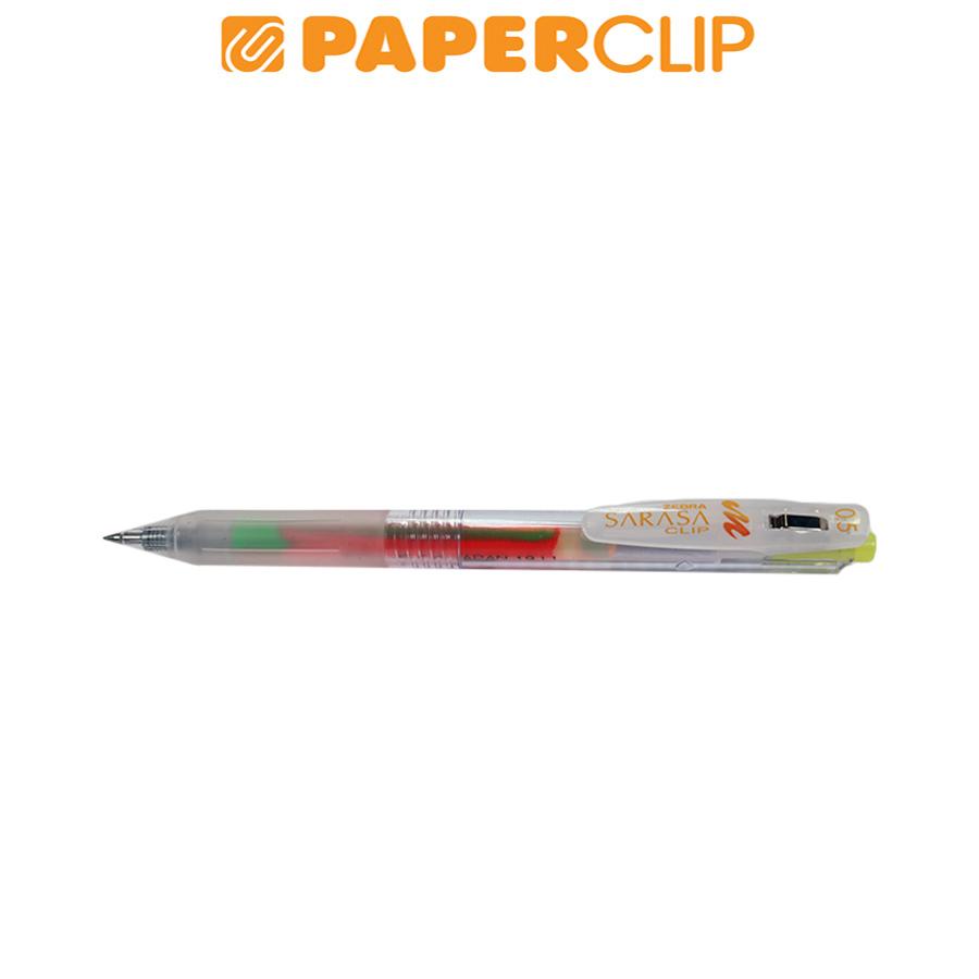 

BALLPOINT ZEBRA SARASA CLIP 05 MARBLE TROPICAL MANGO