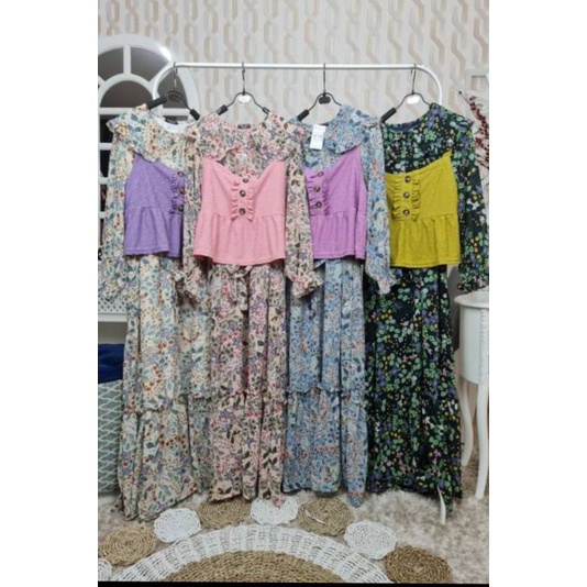 Gamis rompi busui by Meijiwang