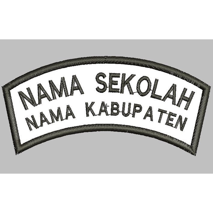 Jual Papan Nama Sekolah Bed Lokasi Sekolah Bed Lokasi Bordir Bed Lokasi Selokah Custom