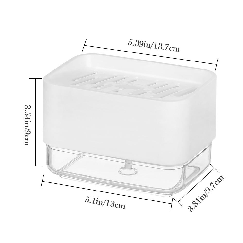 Dispenser Sabun Populer Multiful Isi Detergen Spons Cuci Double Layer