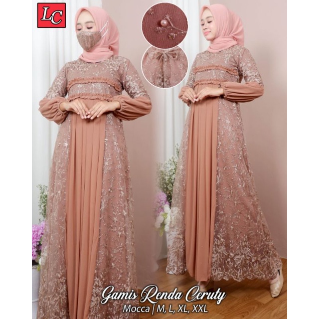 GAMIS TILE RENDA SERUTY BALON| GAMIS| GAMIS PETA KONDANGAN| GAMIS TILE| GAMIS PESTA MODERN| GAMIS RENDA SERUTY| GAMIS PESTA MEWAH| GAMIS BRUKAT| KEBAYA BRUKAT| KEBAYA