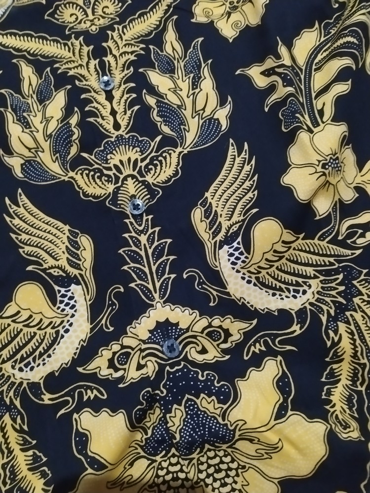 Kemeja Batik Pria Lengan Panjang Slim Fit Batik Pria Lengan Panjang Modern