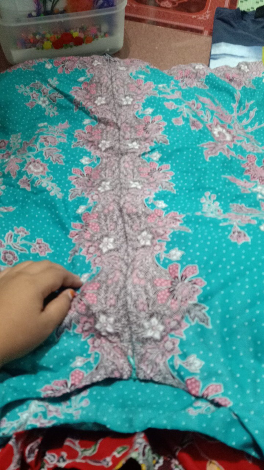 Batik Dolby Dolbi Dobby Doby Tenun Sutra Tulis Katun Atbm Baron Atasan Batik Wanita Sogan Srg308