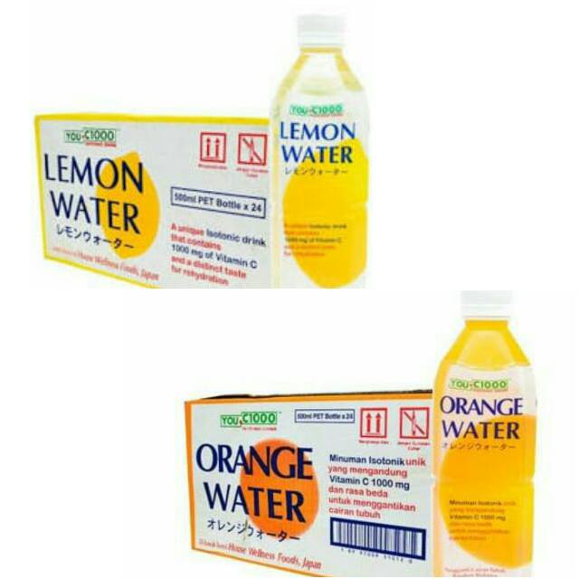 

You C1000 500Ml 1 Karton/ 1 Dus isi 24pcs - orange or lemon