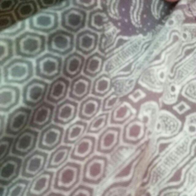 Pripoen Batik Kemeja Baju Batik Pria Lengan  Panjang Regular Size
