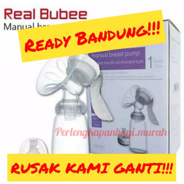 GARANSI BISA TUKAR!!! Real bubee Pompa asi manual berkualitas BPA Free Manual Breast Pump Pompa Asi Real Bubee pompa ibu Pompa Asi Manual Real Bubee POMPA ASI MANUAL REAL BUBEE  bayi murah