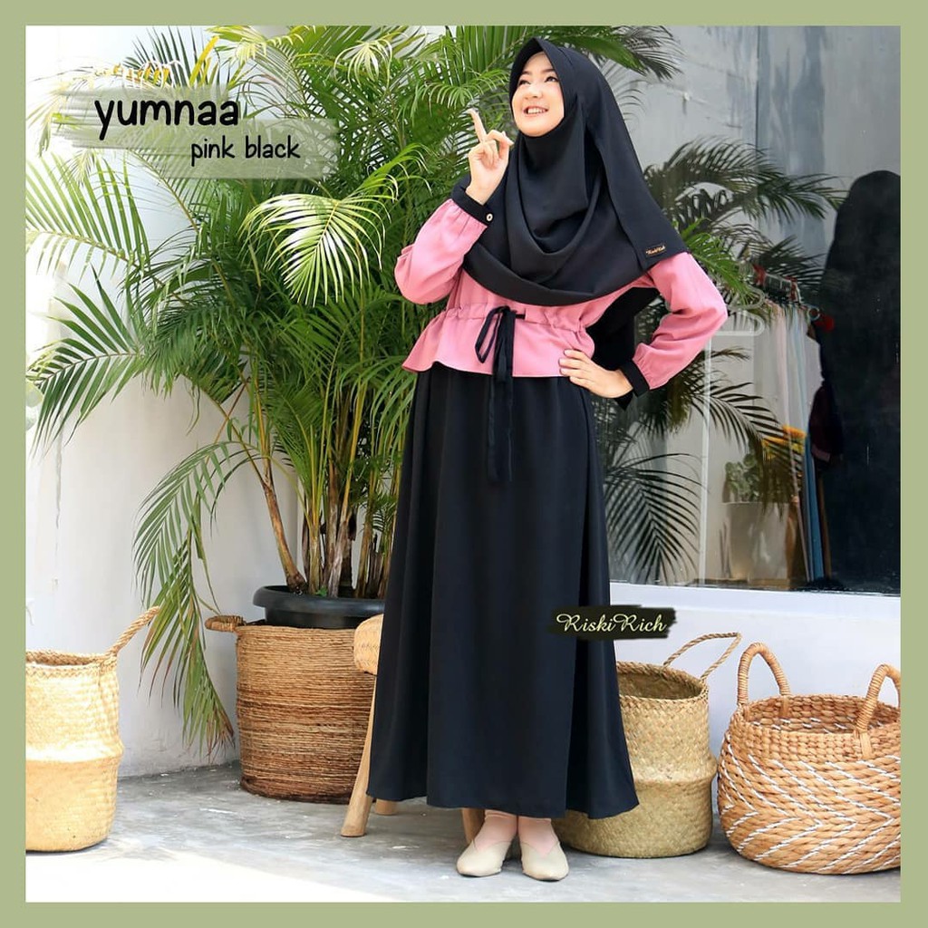 PROMO HAFSAH MAXI -  FLOTTILICIOUS / DRES MURAH / GAMIS MURAH / DRES MUSLIM / GROSIR BAJU ONLINE