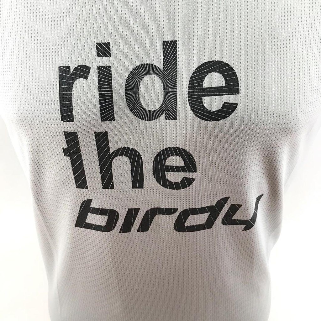 Kaos Jersey Sepeda Birdy Olahraga Dry Fit Pria Wanita ( Ride The Birdy )