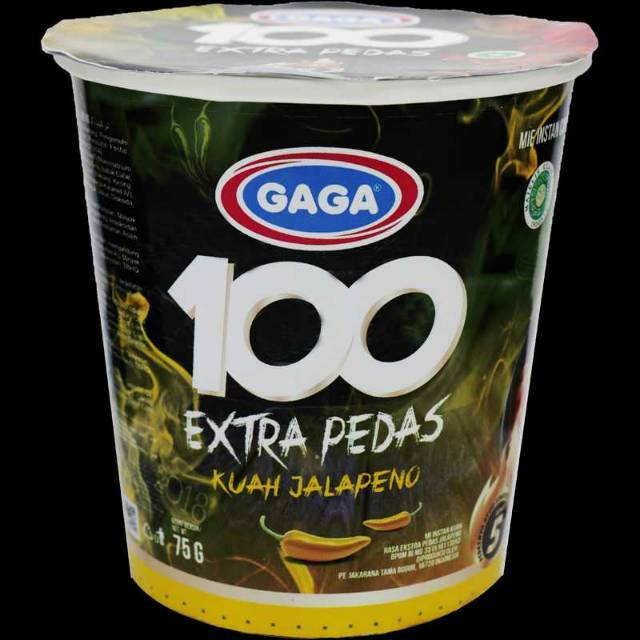 Gaga Mie Cup Extra Pedas Jalapeno Shopee Indonesia