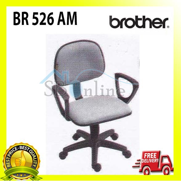 KURSI SEKRETARIS MEDIUM BROTHER BR 526 AM