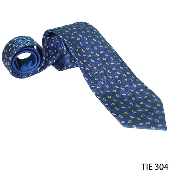 Dasi Kantor Pria Katun Biru – TIE 304