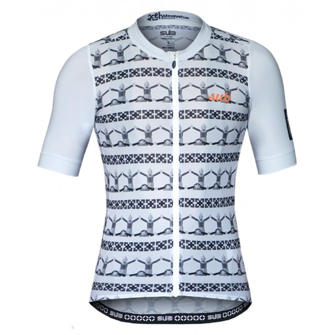 jersey sepeda roadbike sub jersey ARCHIPELAGO ACEH MONOCHROME  grey abu original baru