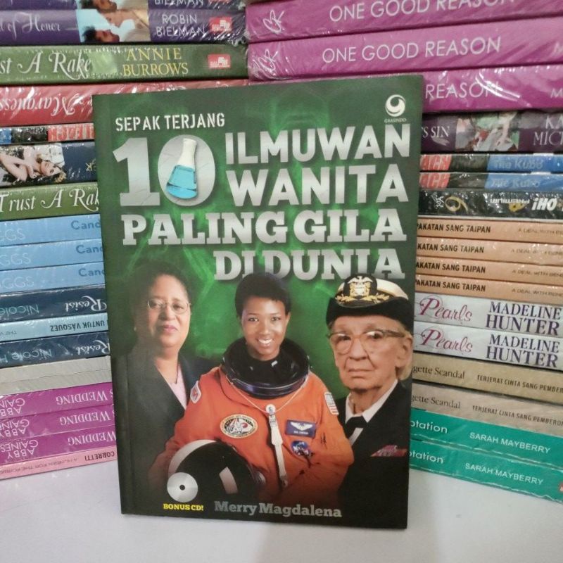 Jual Buku Murah Original Buku Sepak Terjang 10 Ilmuwan Wanita Paling