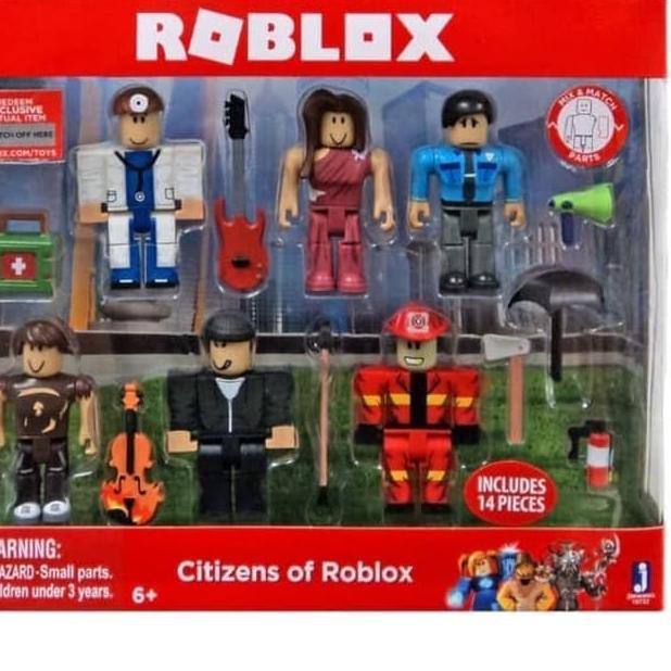Roblox Citizens Of Roblox Action Figure Pack Roblox Shop