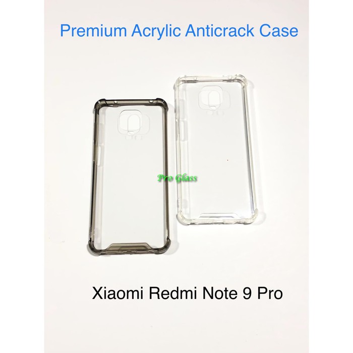 Xiaomi Redmi Note 9 / Xiaomi Redmi Note 9 PRO Anticrack Anti Crack ACRYLIC Case Premium Quality