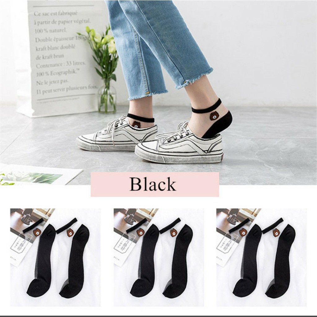 Kaos Kaki Pendek Fashion Wanita Kaoskaki Socks ankle 419