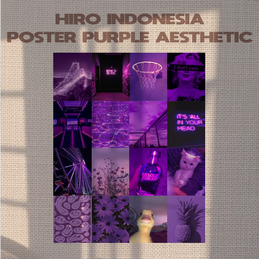 [ISI 16PCS] Poster Anime One Piece Buronan Bounty Mugiwara Crew Terbaru  Kapal Thousand Sunny Go-16PCS | Purple