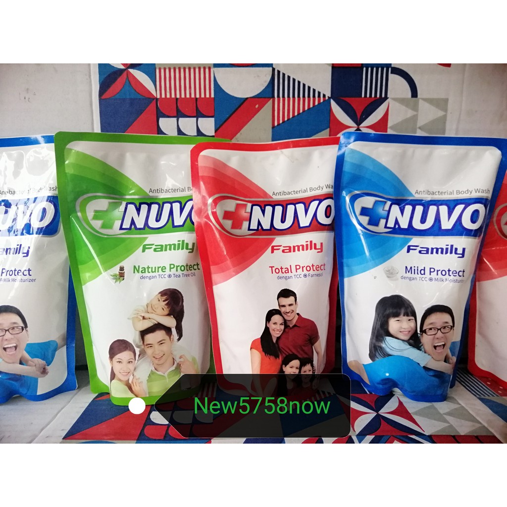 SABUN CAIR TERMURAH NUVO 450 ML ADA 3 VARIAN | Shopee