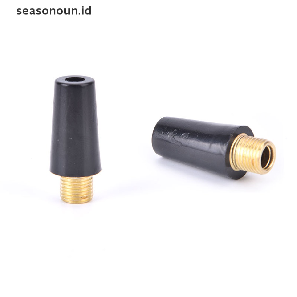 (seasonoun) 4pcs Adapter Nozzle Jarum Untuk Pompa Ban Sepeda / Bola Sepak