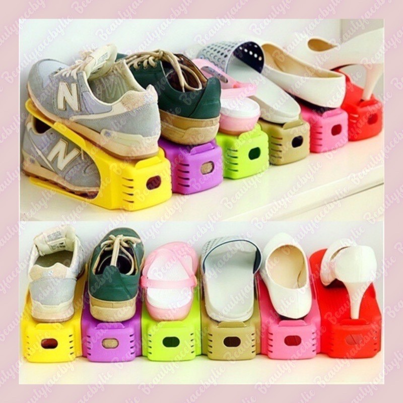 Rak Sepatu Dua Susun