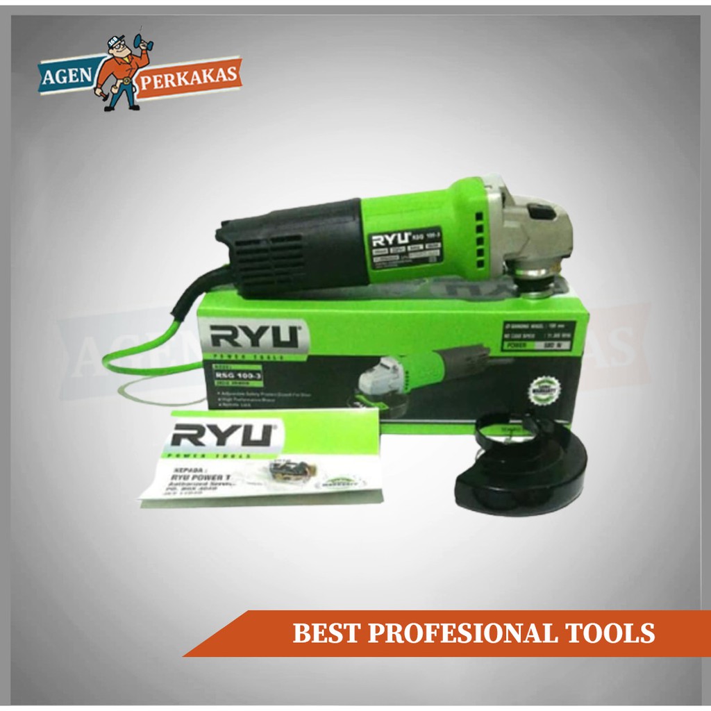 Ryu Mesin Gerinda RSG 100-3 mesin gerinda Tangan Ryu