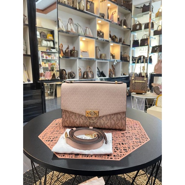 SLING BAG TAS WANITA MICHAEL KORS HARGA TERMURAH KUALITAS ASLI BARANG BRANDED MODEL TERBARU