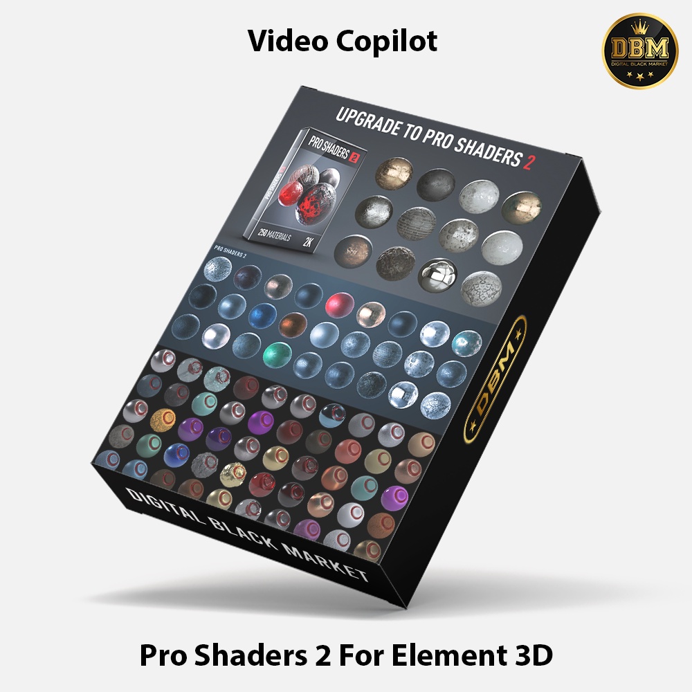 Video Copilot Pro Shaders 2 For Element 3D - Plugins