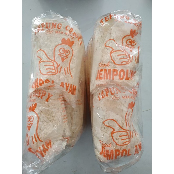 

Tepung Crispy Kriuk Jempol Ayam Cap Mak-Nyus (Isi 10)
