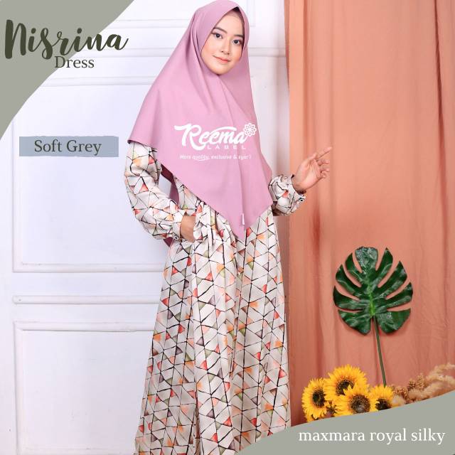 Gamis Maksmara Maxmara Gamis Nisrina Dress by Reemalabel