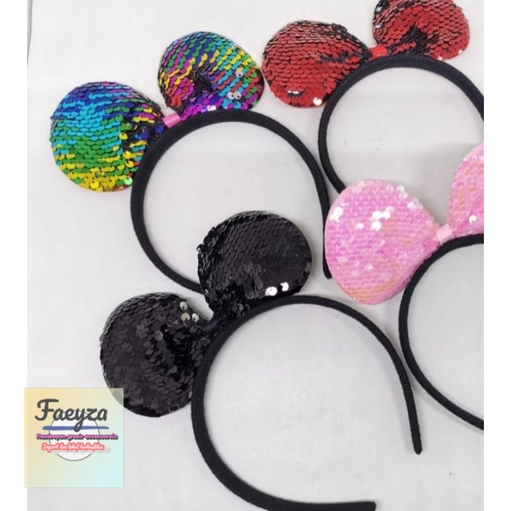 6 pcs bando pita squin kilap