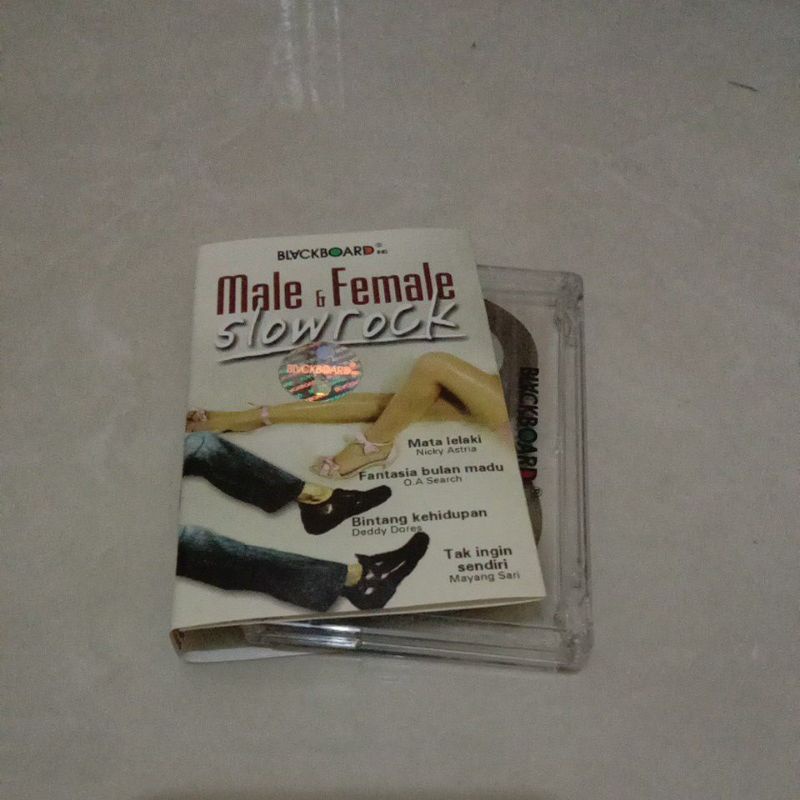 Kaset Pita Kompilasi Slow Rock (Nike Ardilla, Nicky Astria, Deddy Dores, Mayang Sari, Search, Anggun