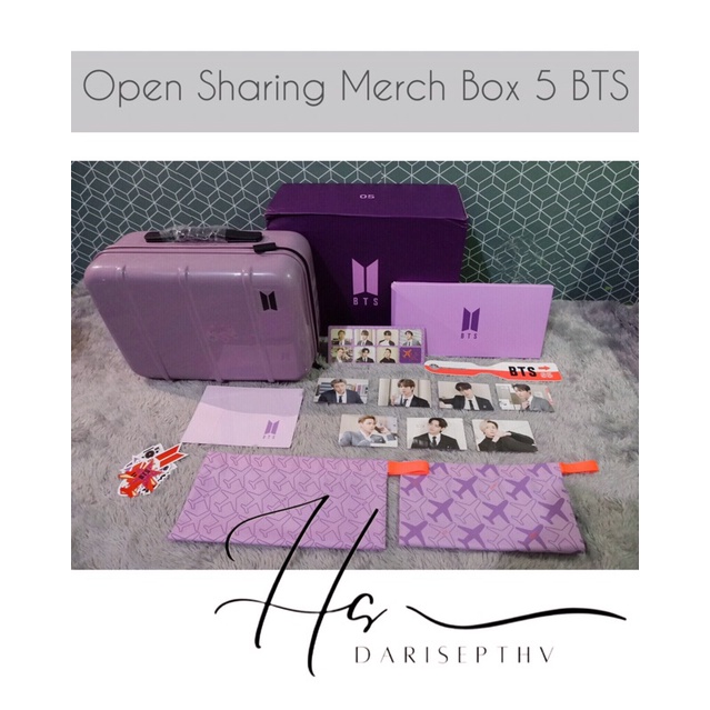 Sharing Merch Box 5 BTS