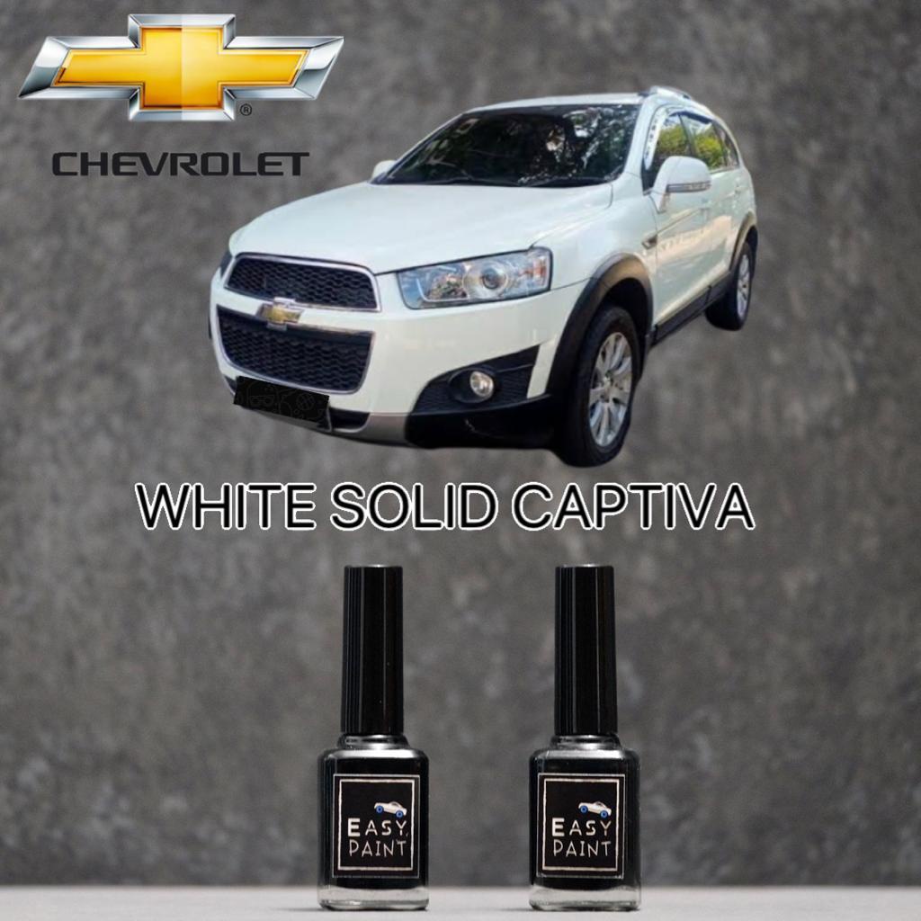 Cat Oles White Solid Chevrolet Captiva Putih Solid 15ml