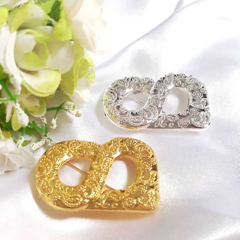 Bross Baju/Bros Huruf /brooch /Bros hijab Athar shop murah