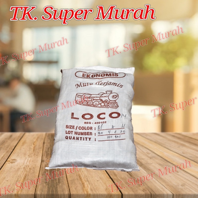 kantong plastik kresek 28 merah ekonomis Loco GROSIR