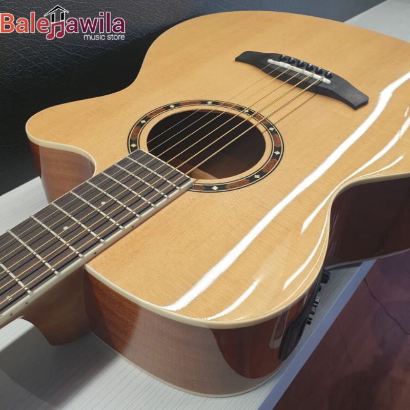 Gitar Akustik Elektrik Tanglewood TWK SFCE Guitar Accoustic Electric