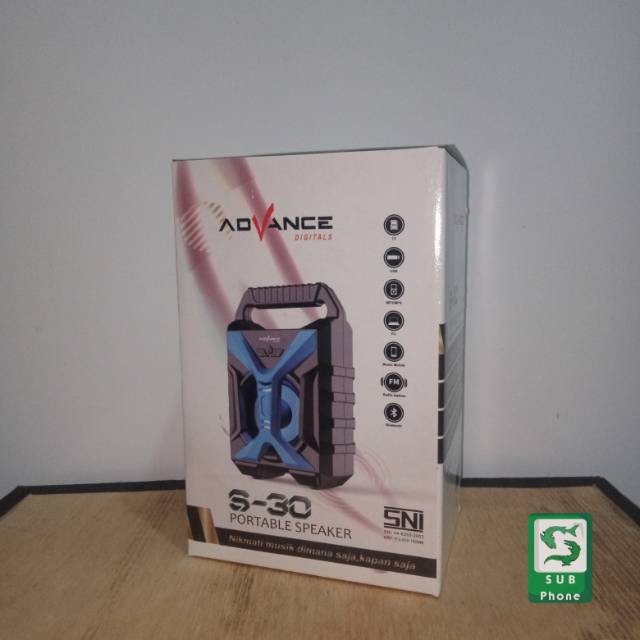 Sound Speaker Bluetooth Merk Advance S-30