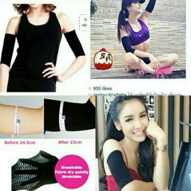 CALORIE OFF ARM SLIMMING FEELING TOUCH UPPER ARM SHAPER ( PENGECIL LENGAN )