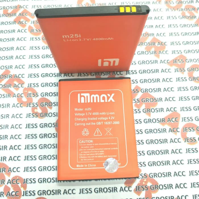 Baterai Battery Original Double Power HIMAX M25i , M25 i , 7M 4G Lte