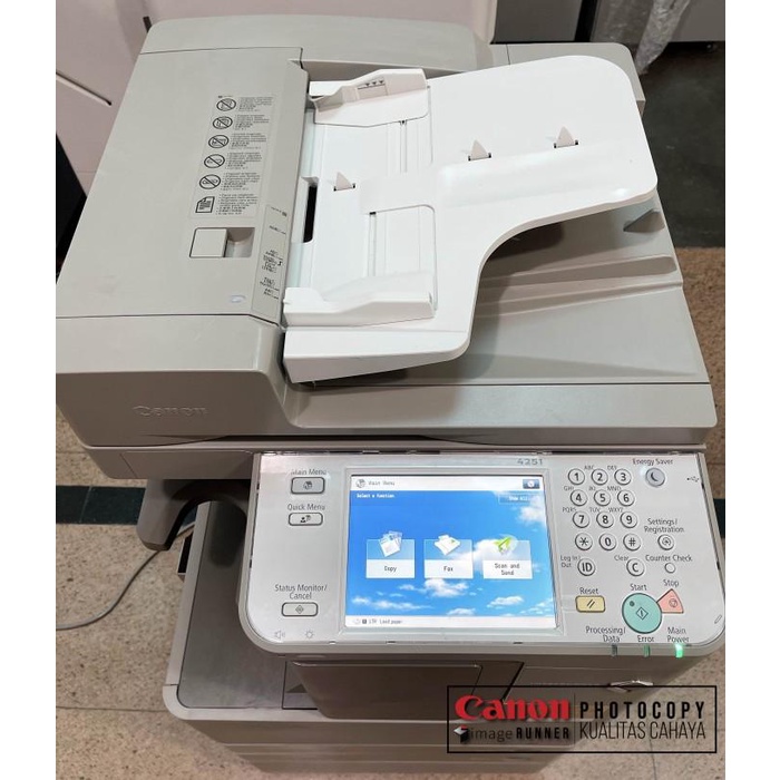 

Mesin Fotokopi Canon IRA 4235/4245/4251 220 Volt EX Eropa Grade A